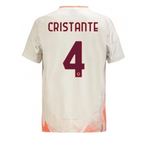 AS Roma Bryan Cristante #4 Gostujuci Dres 2024-25 Kratak Rukavima